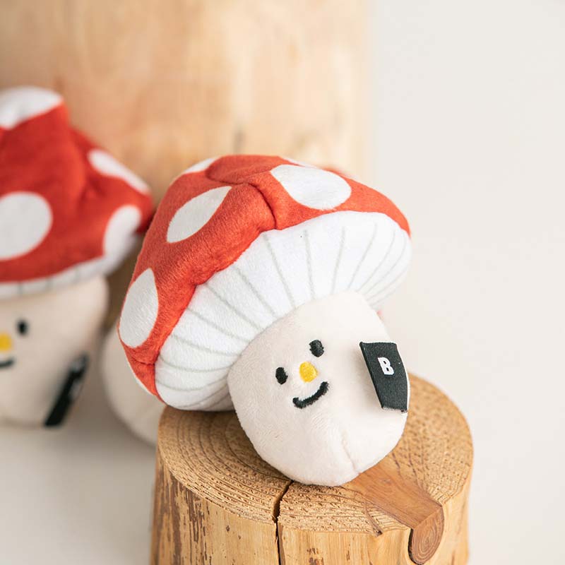 Mushroom dog outlet toy