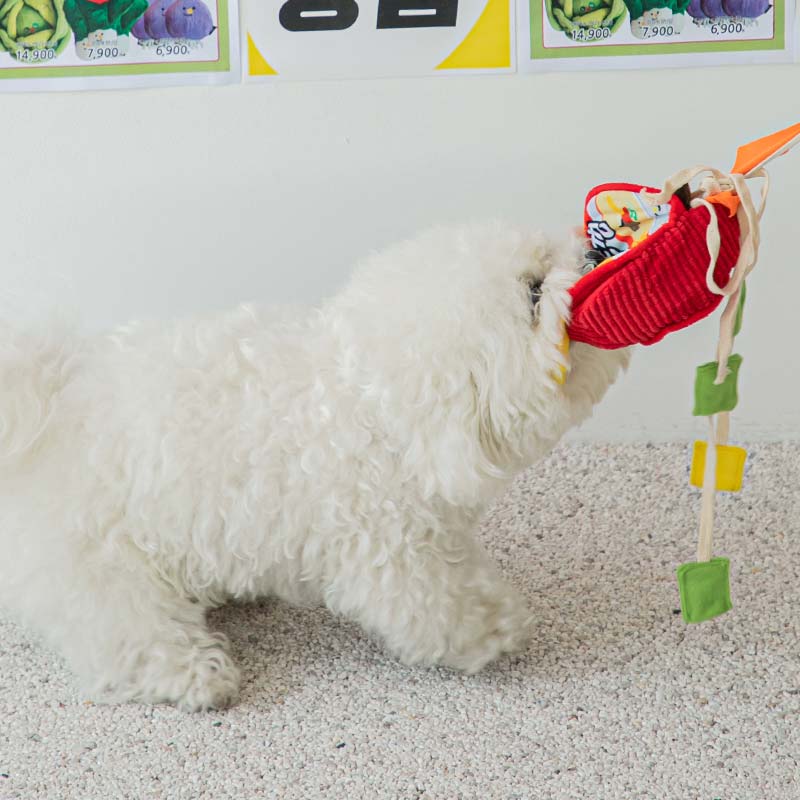 Bite Me Paldo x Bite Me | King Lid Ramen Cup Noodle Nose Work Dog Toy - CreatureLand