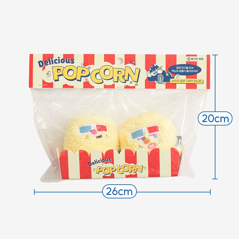 Bite Me Popcorn Catnip Toys (Set of 2) - CreatureLand
