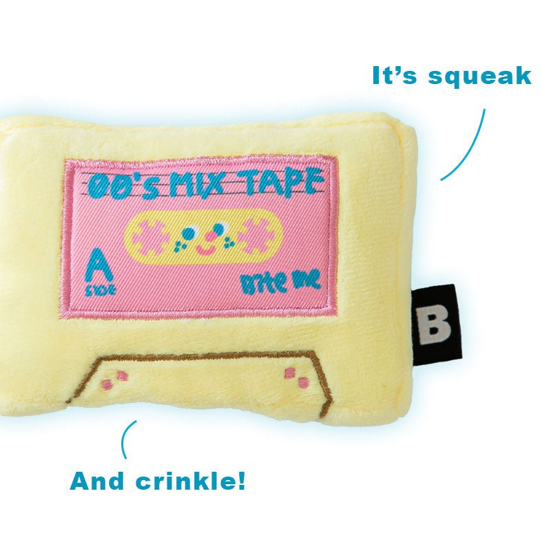 Bite Me Retro Cassette Nose Work Dog Toy - CreatureLand