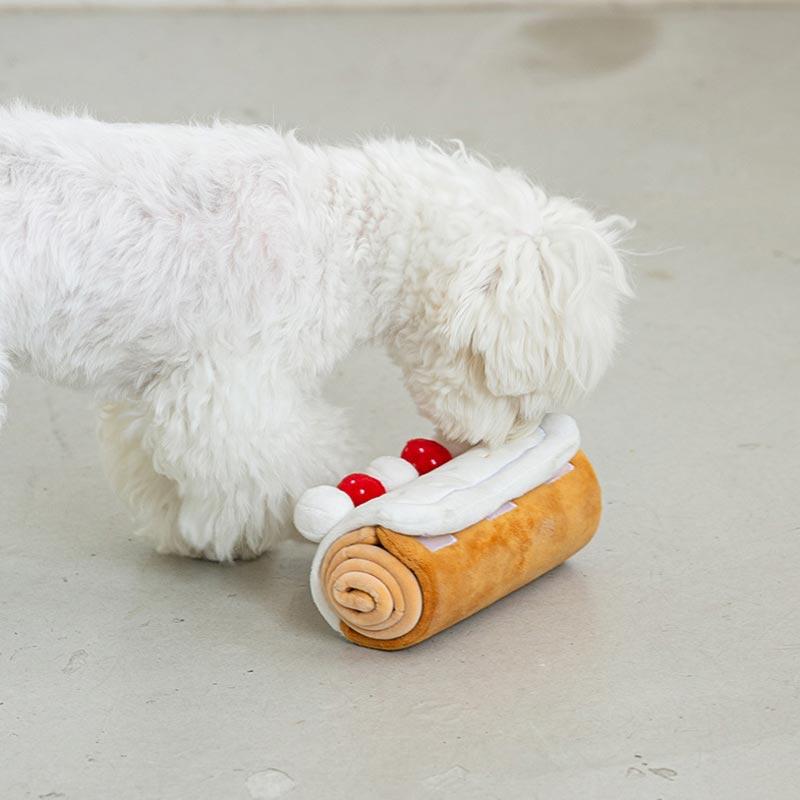 Croissant Snuffle / Nosework Dog Toy