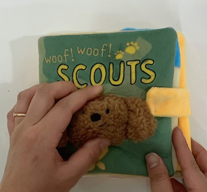 Bite Me Scout Playbook Nose Work Dog Toy - CreatureLand