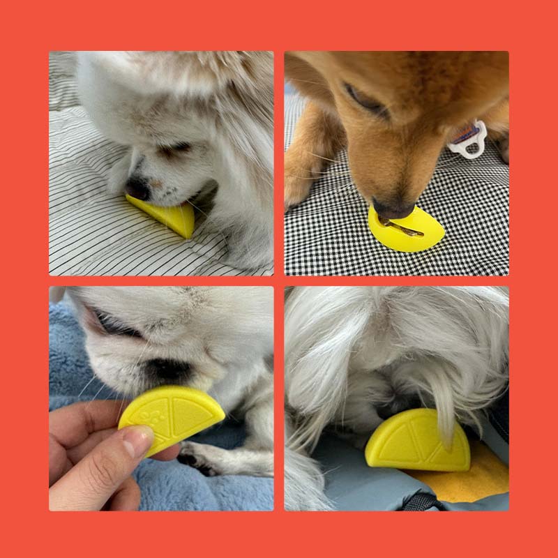 Bite Me Sniffy Lemon Dog Nose Work Toy - CreatureLand