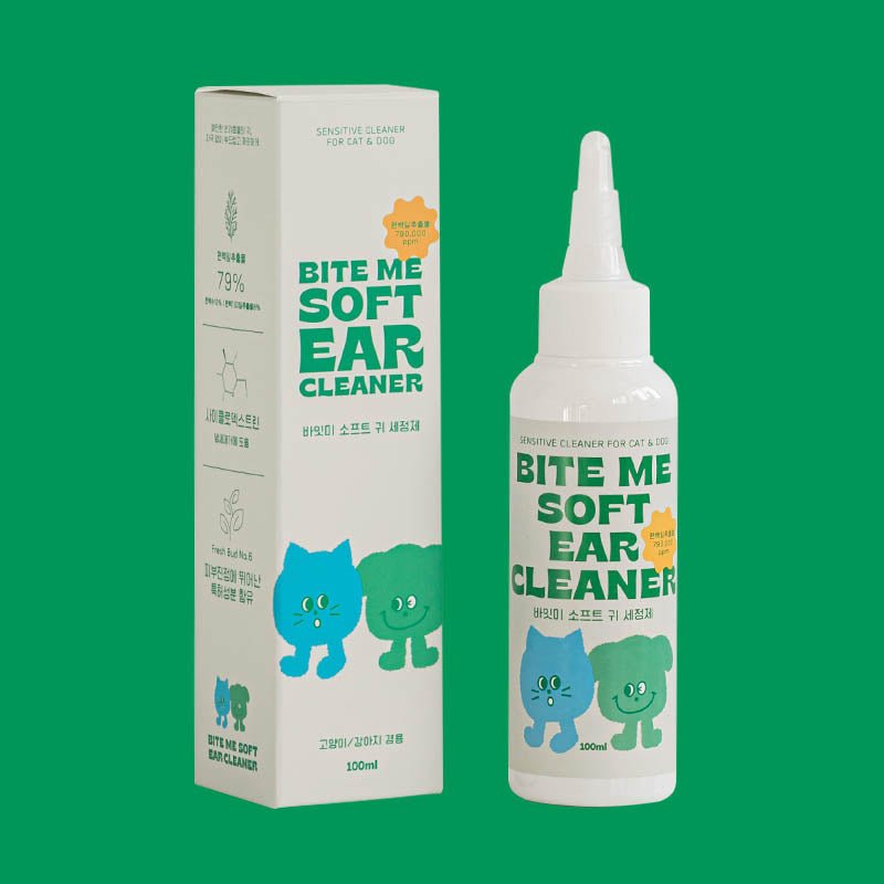 Bite Me Soft Ear Cleaner For Dogs and Cats - 100ml - CreatureLand