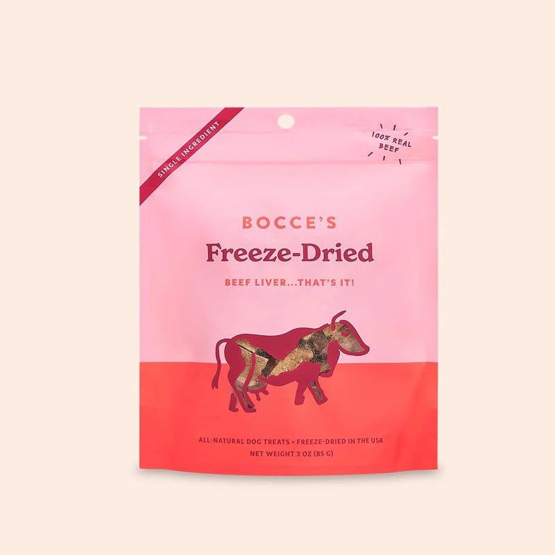 Bocce's Bakery Beef Liver Freeze-Dried Treats For Dogs & Cats - CreatureLand