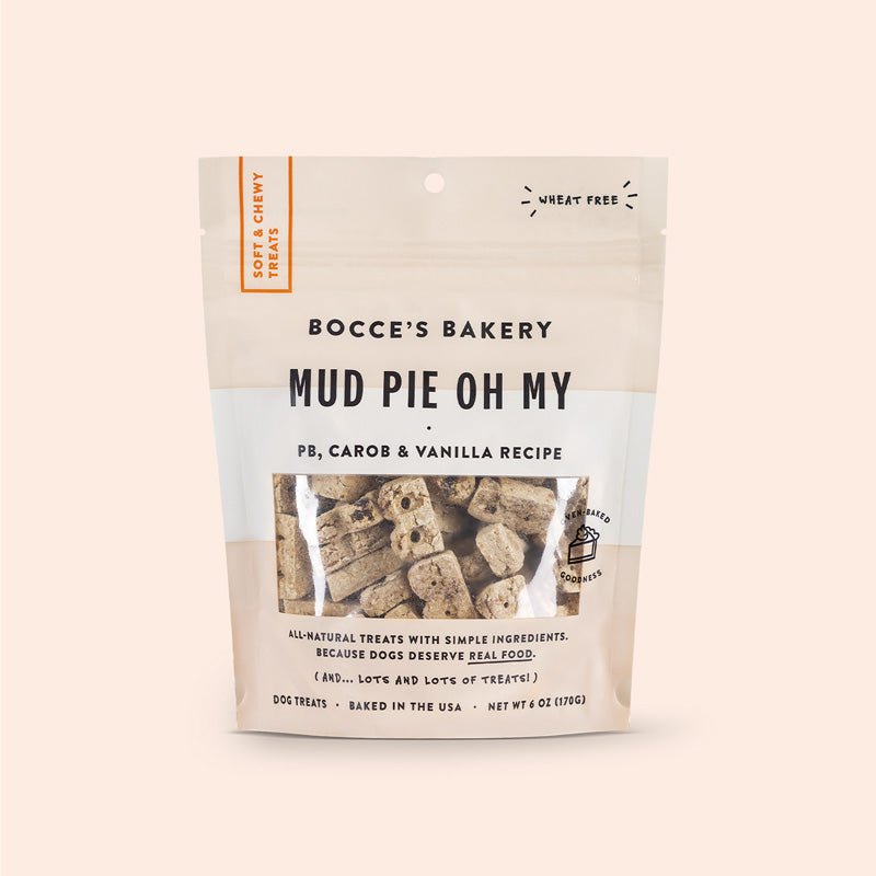 Bocce's Bakery Mud Pie Oh My Soft & Chewy Dog Treats - 170g - CreatureLand