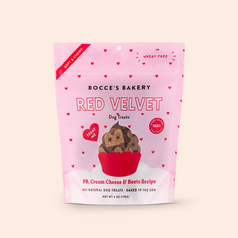 Bocce's Bakery Red Velvet Soft & Chewy Dog Treats - 170g - CreatureLand