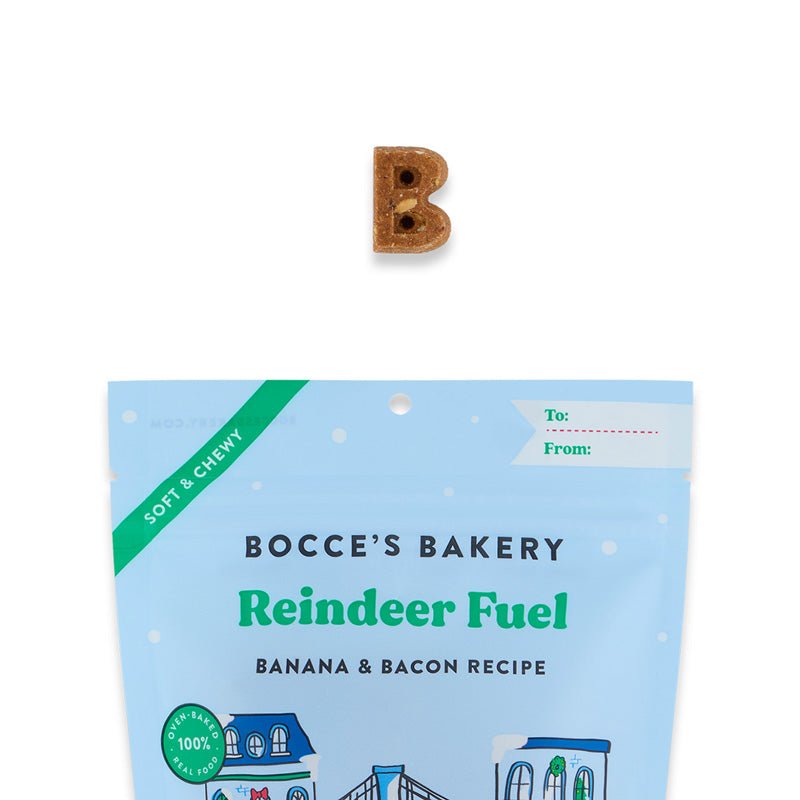 Bocce's Bakery Reindeer Fuel Soft & Chewy Dog Treats - 170g - CreatureLand
