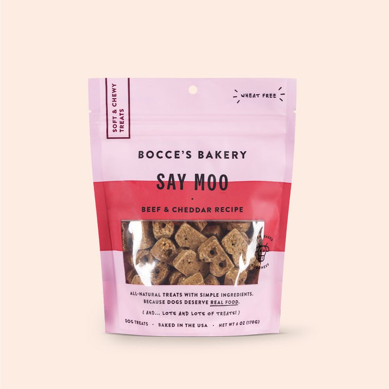 Bocce's Bakery Say Moo Soft & Chewy Dog Treats - 170g - CreatureLand