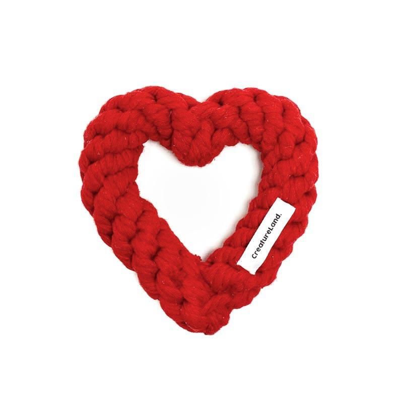 CreatureLand All You Need Is Love Dog Rope Toy - CreatureLand