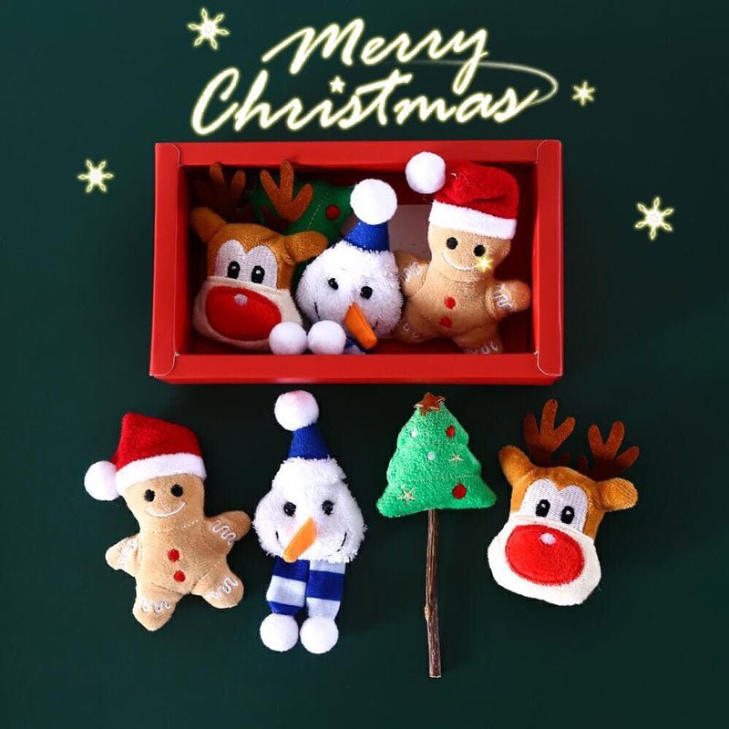 CreatureLand Christmas Mini Catnip Plush Box Set - CreatureLand