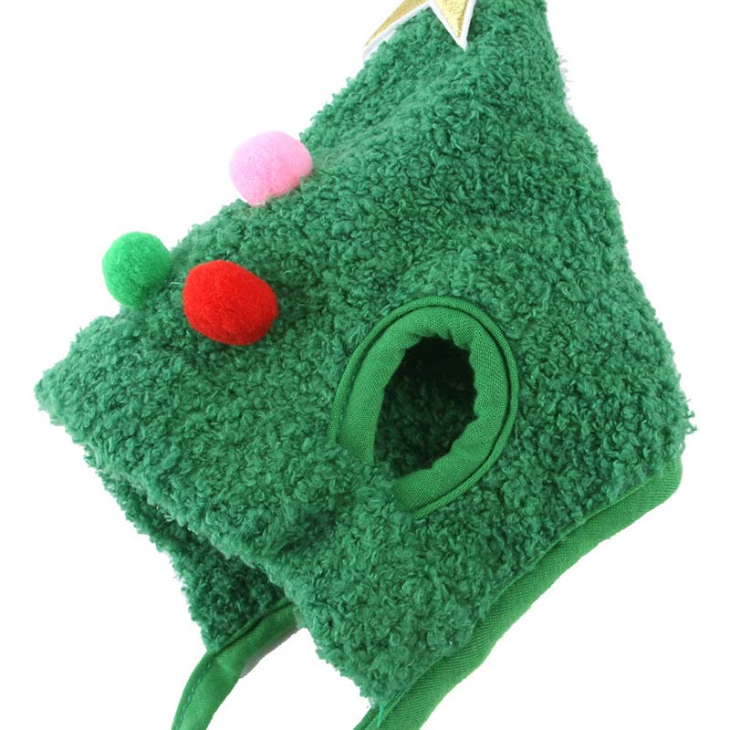 CreatureLand Christmas Tree Hat & Bib Set - CreatureLand