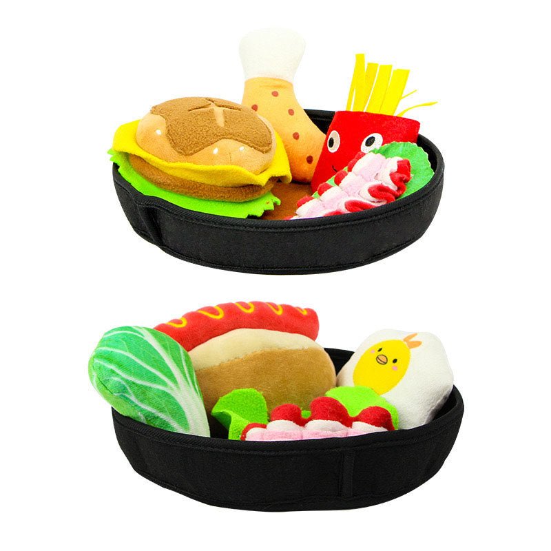 CreatureLand Food Platter Nose Work Dog Toy (2 Designs) - CreatureLand