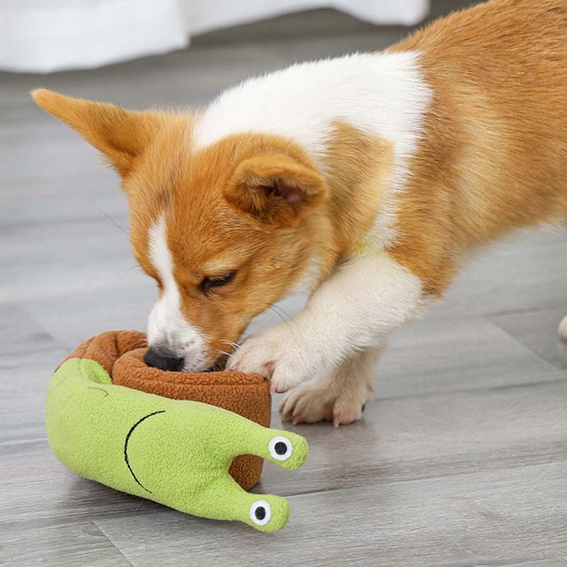 DogLemi Curly Snail Nose Work Dog Toy - CreatureLand