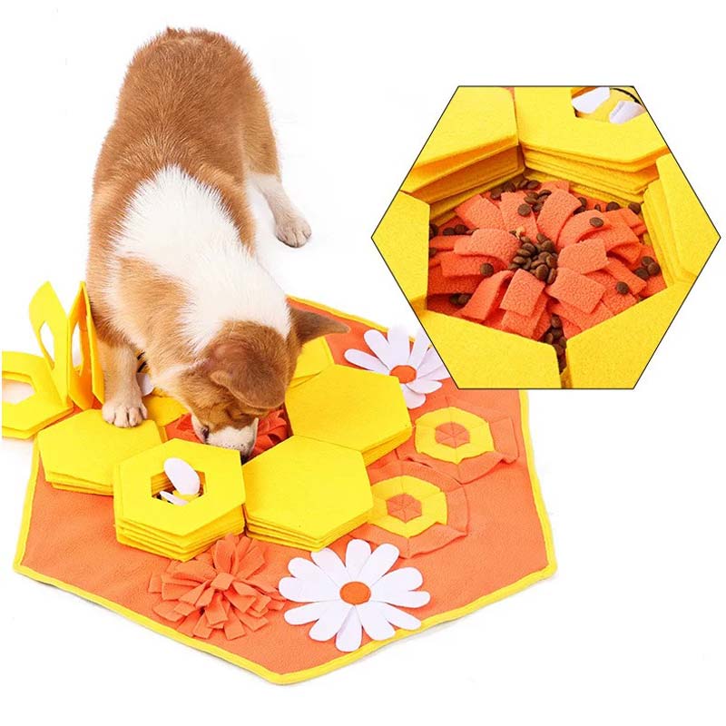 DogLemi Honey Bee Snuffle Mat Dog Toy - CreatureLand