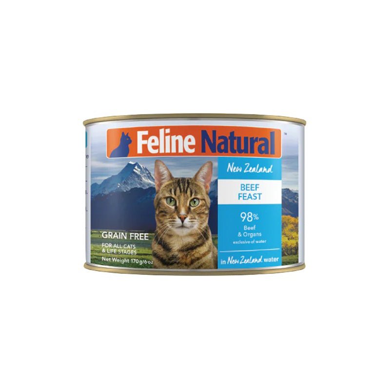 Feline Natural Beef Feast Canned Cat Food (170g) - CreatureLand