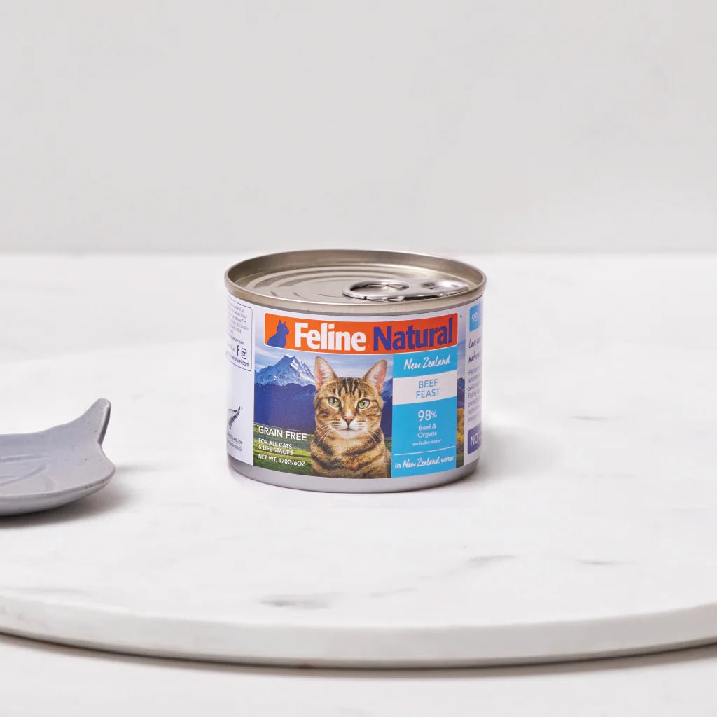 Feline Natural Beef Feast Canned Cat Food (170g) - CreatureLand
