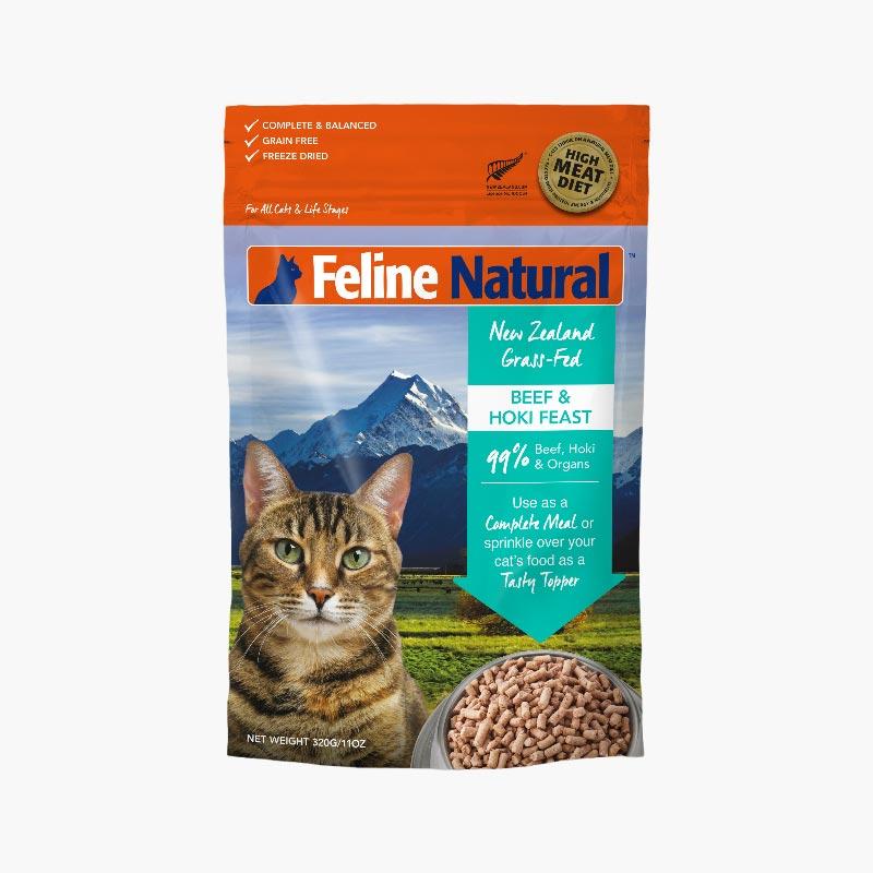 Feline Natural Feline Freeze Dried Beef & Hoki (2 Sizes) - CreatureLand