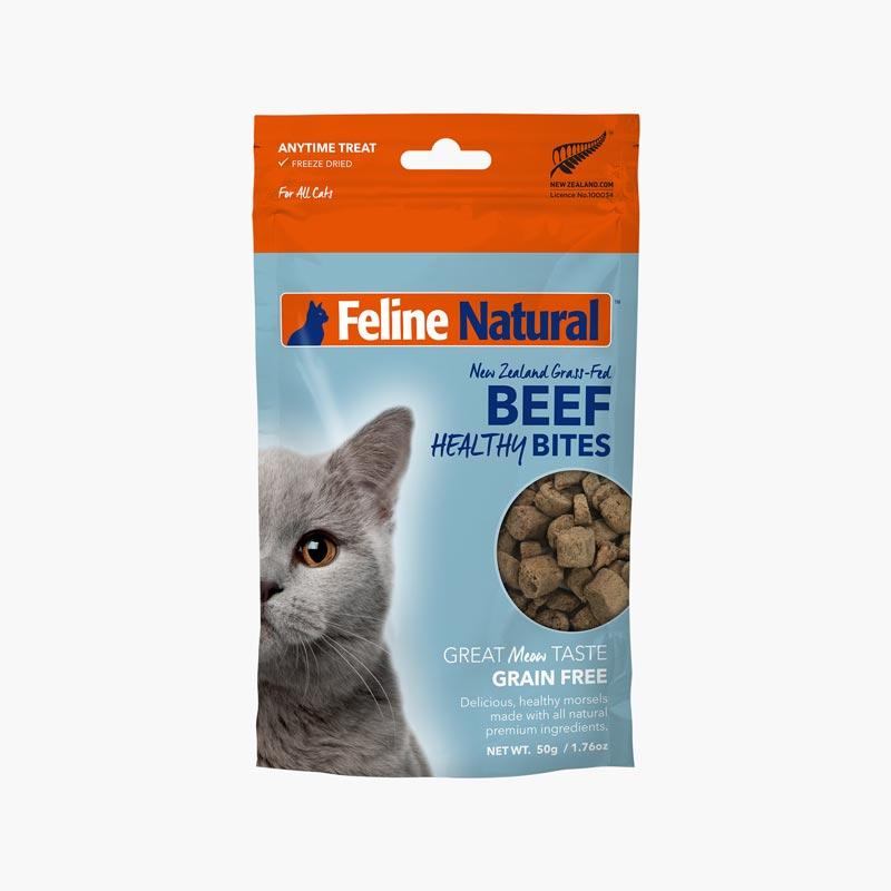 Feline Natural Feline Freeze Dried Healthy Bites - Beef (50g) - CreatureLand