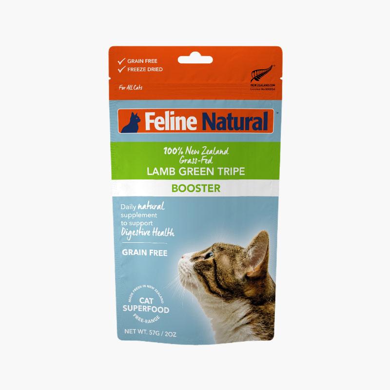 Feline Natural Feline Lamb Green Tripe Freeze Dried Booster (57g) - CreatureLand
