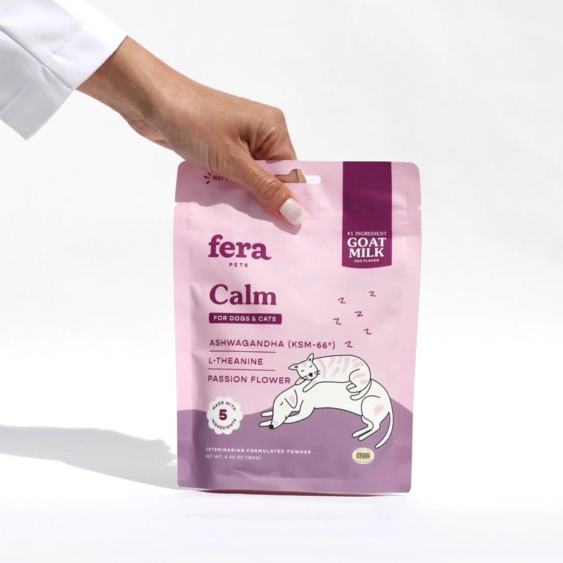 Fera Pet Organics Calm Milk Topper For Dogs & Cats (180g) - CreatureLand