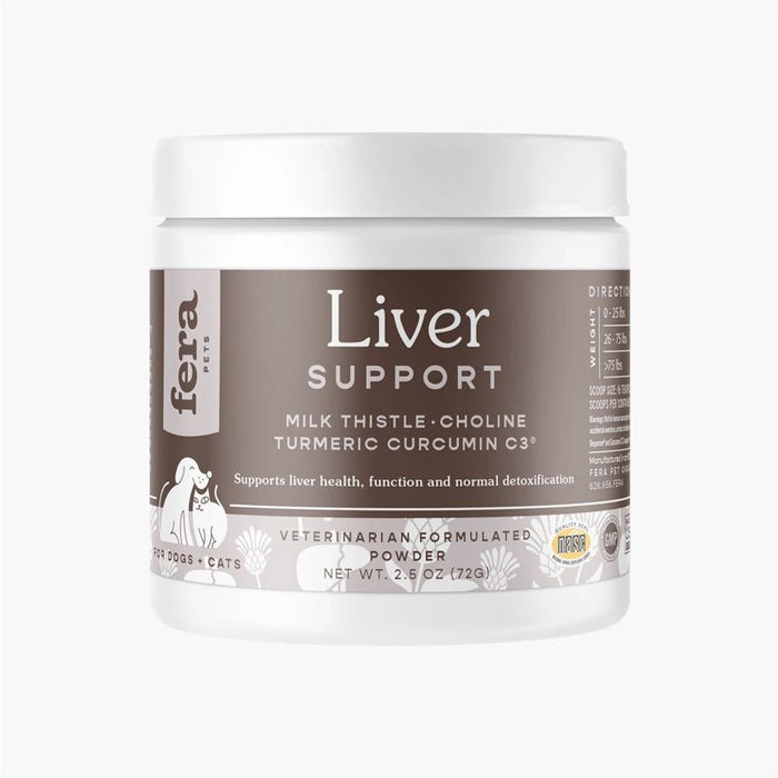 Fera Pet Organics Liver Support for Dogs and Cats CreatureLand.