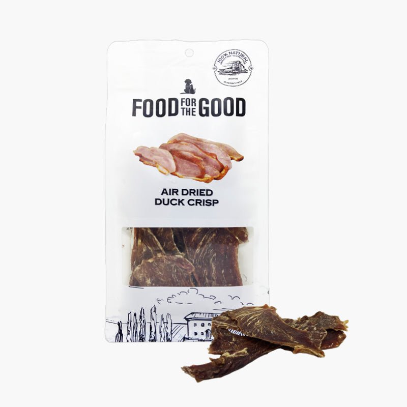 Food For The Good Air Dried Duck Crisp For Dog & Cat (100g) - CreatureLand