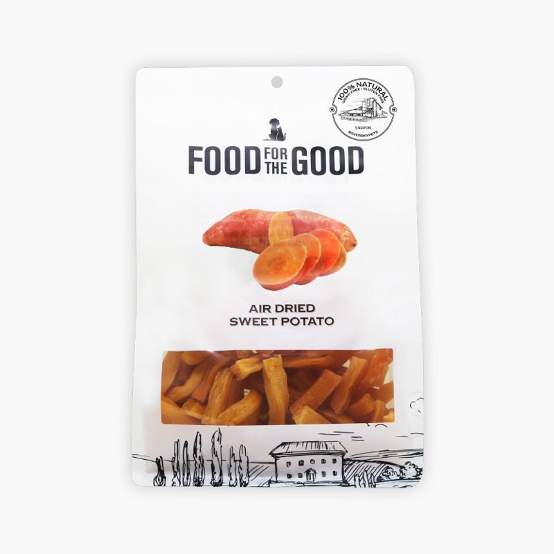Food For The Good Air Dried Sweet Potato Treats For Dog & Cat (600g) - CreatureLand