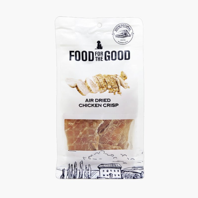 Food For The Good Chicken Crisp For Dog & Cat (100g) - CreatureLand