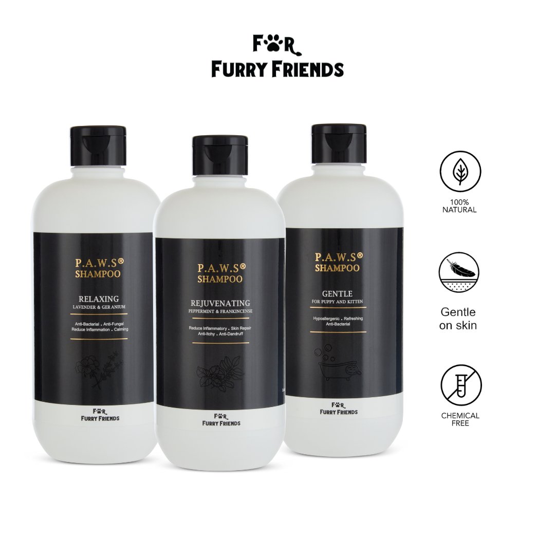 For Furry Friends P.A.W.S Sanitizer Shampoo Series (500ml) - CreatureLand