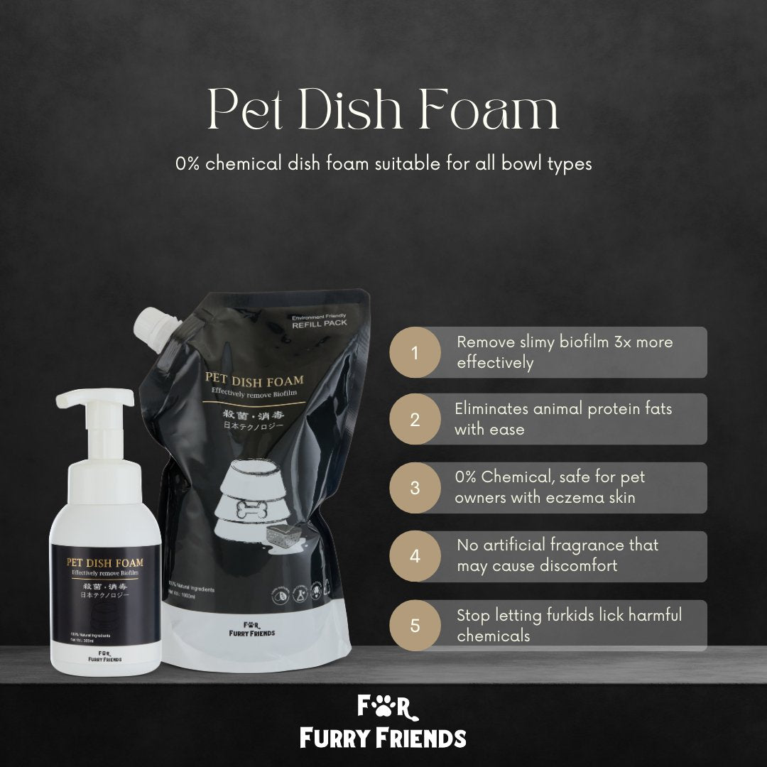 For Furry Friends Pet Dish Foam - CreatureLand
