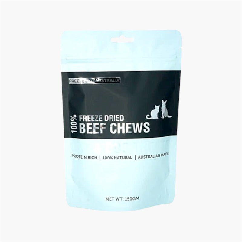 Freeze Dry Australia Freeze Dried Treats | Beef Chew Treats (150g) - CreatureLand