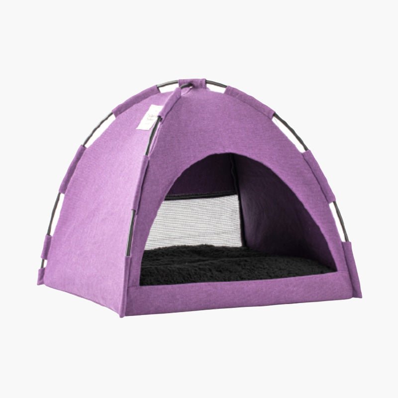 pet camping tent Furrytail — Camping Tent Cat Bed (2 Colours)