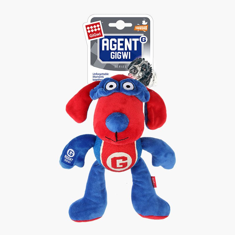 Gigwi Pet Agent Tennis Ball Plush Dog Toy | Dog - CreatureLand