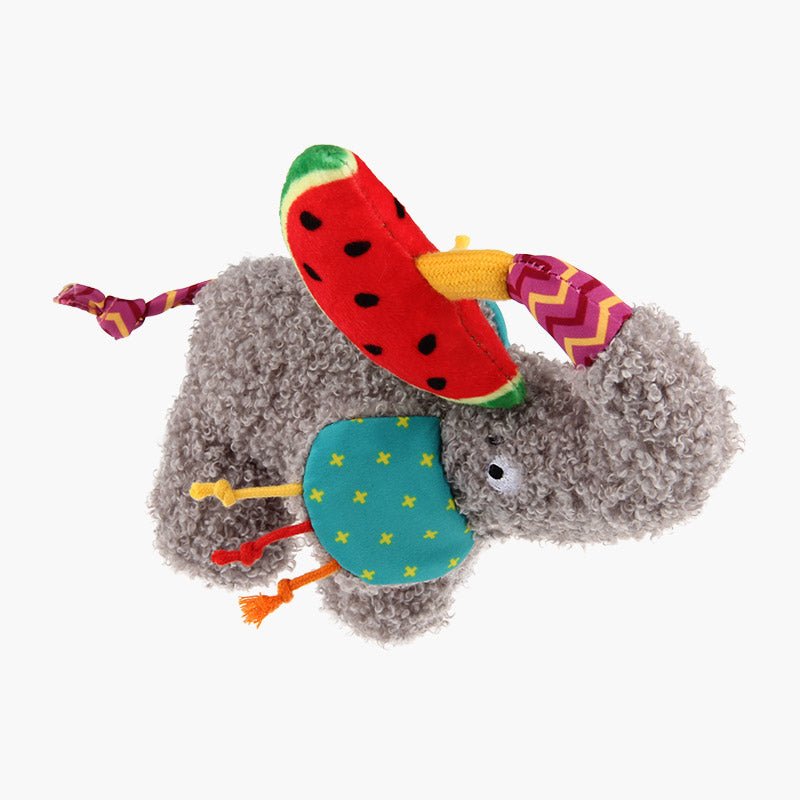 Gigwi Pet Plush Friendz Crinkly Dog Toy - Elephant - CreatureLand