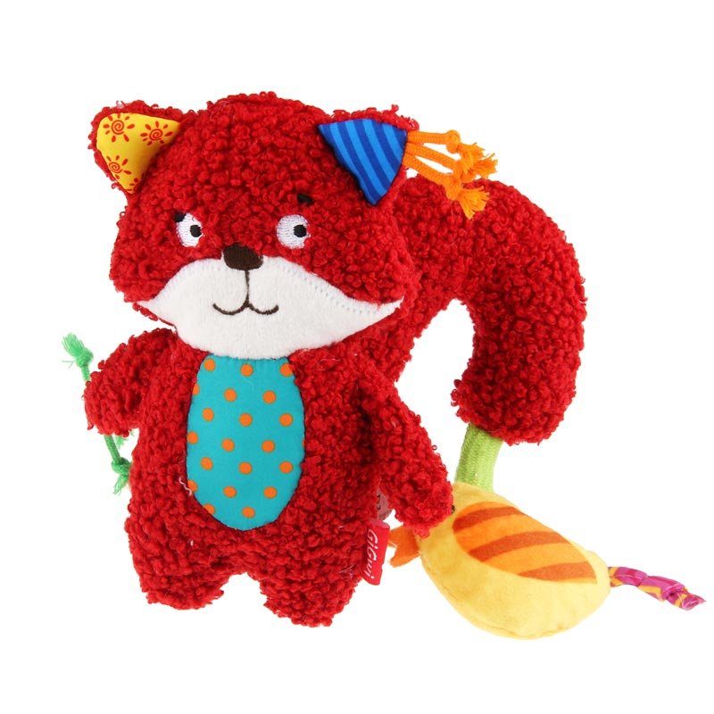 Gigwi Pet Plush Friendz Crinkly Dog Toy - Squirrel - CreatureLand