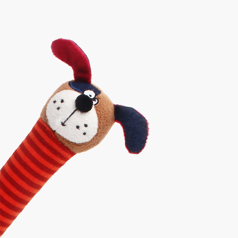 Gigwi Pet Plush Friendz Crunchy Neck Dog Toy - Dog - CreatureLand