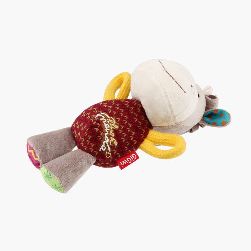 Gigwi Pet Plush Friendz Tug Dog Toy - Donkey - CreatureLand