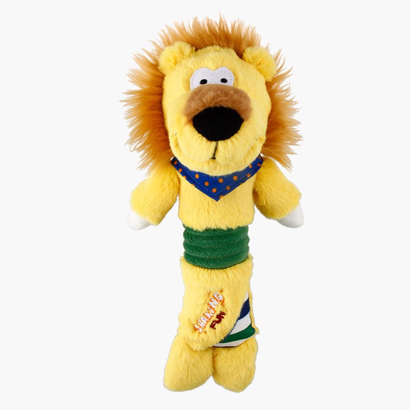 Gigwi Pet Shaking Fun Plush Dog Toy - Lion - CreatureLand