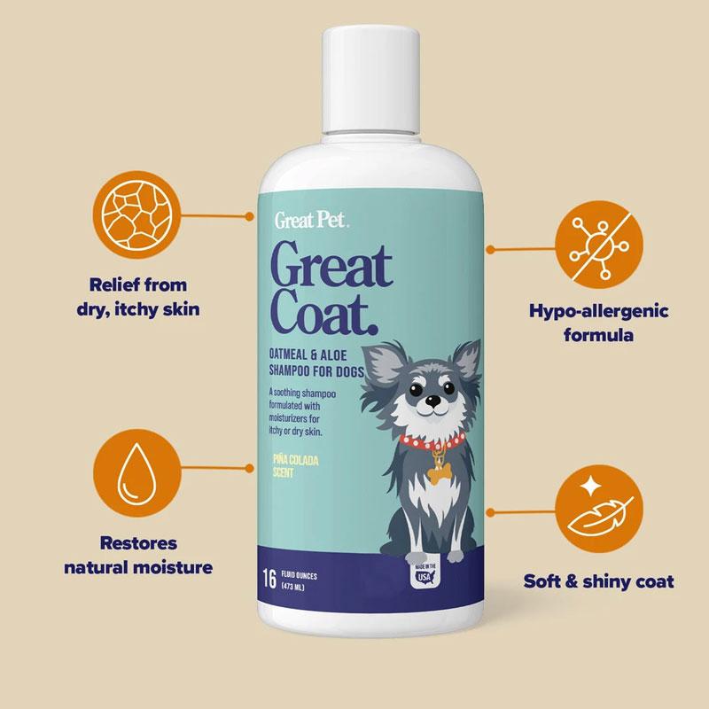 Coatex oatmeal dog on sale shampoo