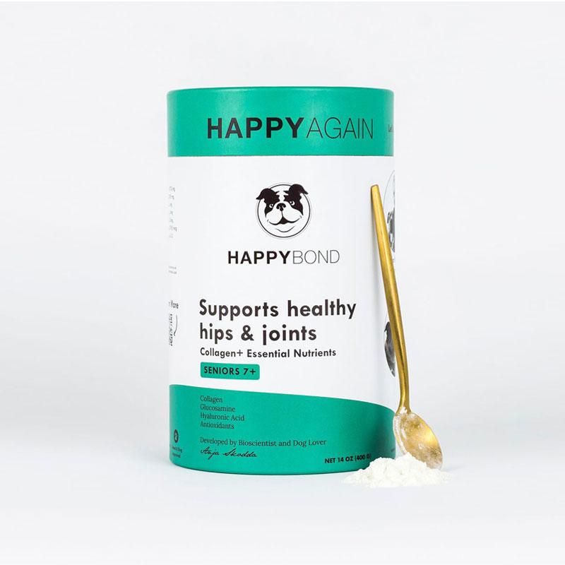 HAPPYBOND [Pre-Order] Happy Again Collagen Joint Supplement For Senior Dogs - 400g - CreatureLand