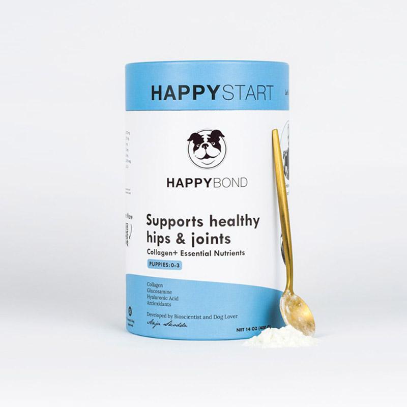 HAPPYBOND [Pre-Order] Happy Start Collagen Joint Supplement For Puppies - 400g - CreatureLand