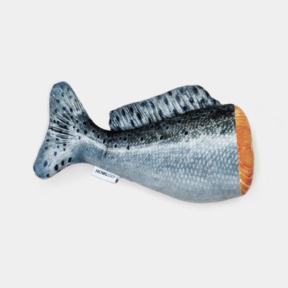 Howlpot HOWLGO Salmon Tail Catnip Toy - CreatureLand