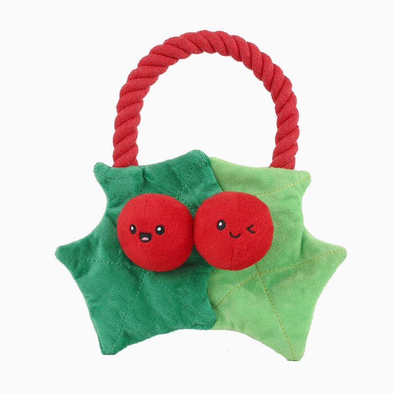HugSmart Happy Woofmas — Christmas Berry Dog Toy - CreatureLand