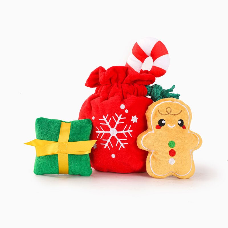 HugSmart Happy Woofmas — Christmas Gift Bag Puzzle Hunting Toy - CreatureLand