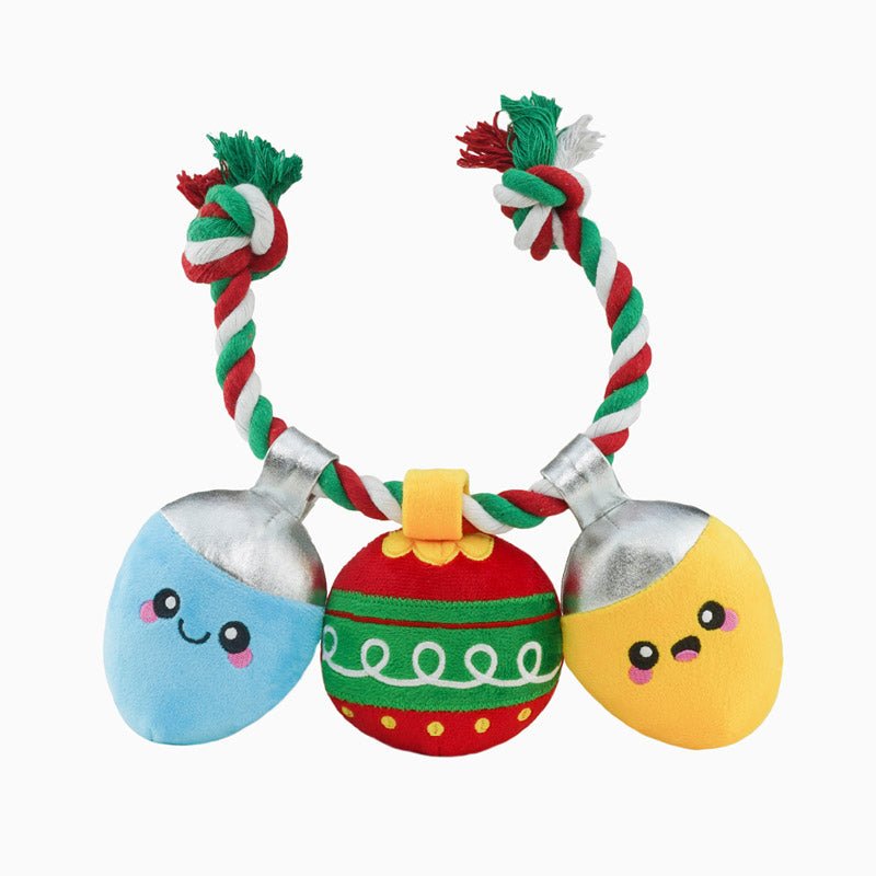 HugSmart Happy Woofmas — Christmas Light Dog Toy - CreatureLand