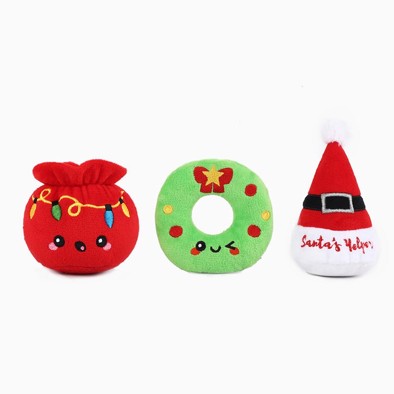 HugSmart Happy Woofmas — Holiday Special Dog Toy - CreatureLand