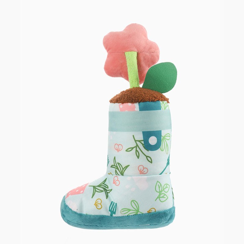 HugSmart Puppy Garden – Rain Boot Squeaker Dog Toy - CreatureLand