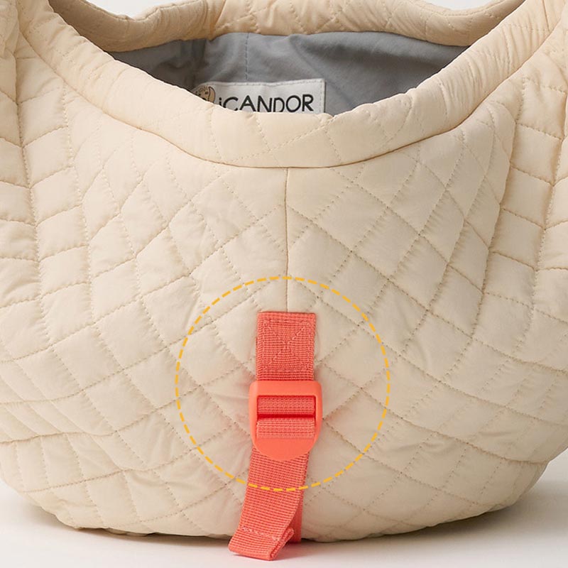 iCandor Dumpling Bag - Cream Beige - CreatureLand