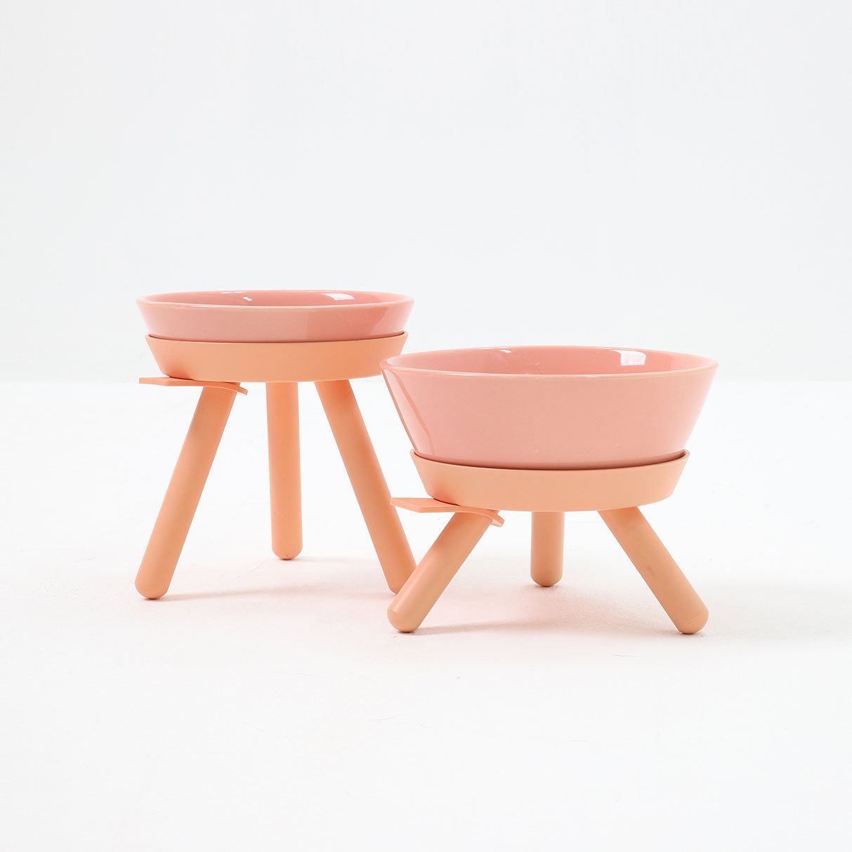Inherent Oreo Medium Bowl - Pink - CreatureLand